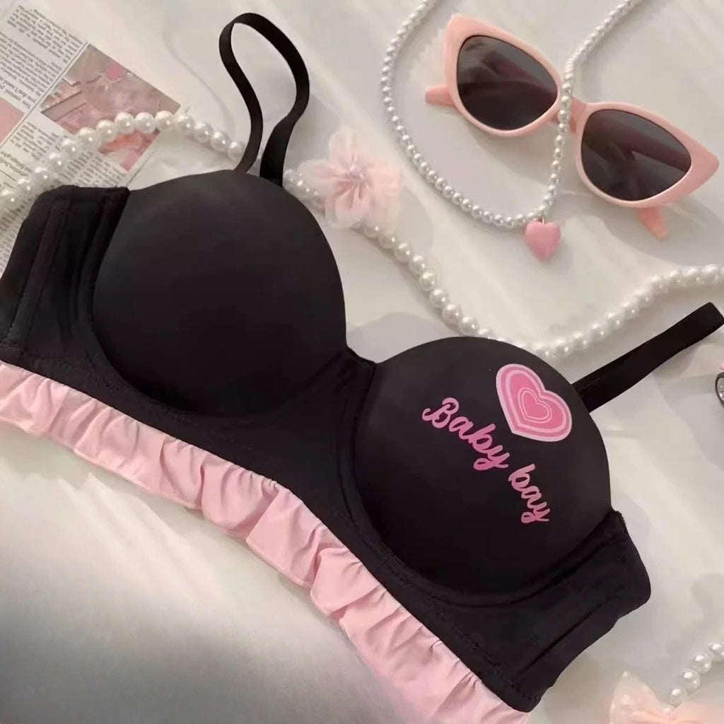 Cute Baby Bay Ruffle Lingerie Set