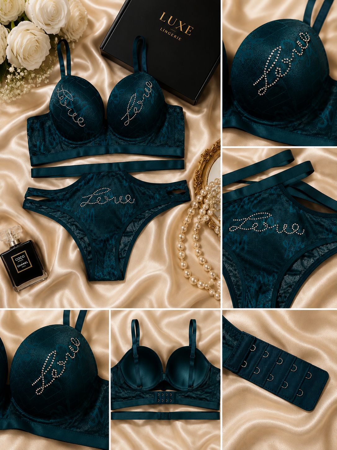 Love Lace Lingerie Set.