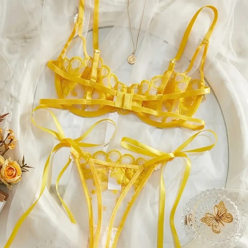 Sweet Flower Floral net pushup set.