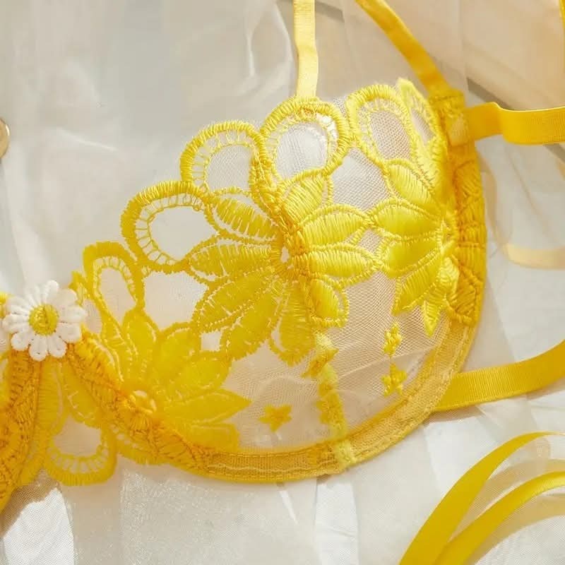 Sweet Flower Floral net pushup set.